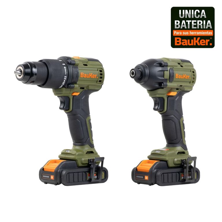 Kit Taladro y Atornillador Impact 20V BMC