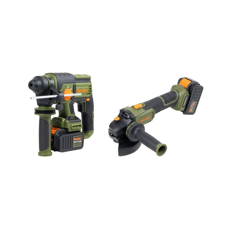 Rotomartillo 1 Batería SDS Plus 20V BMC + Esmeril 1 Batería 5 125mm 20V BMC