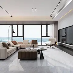 HOLZTEK - Porcelanato Marmoleado Veta Gris 1.44m2
