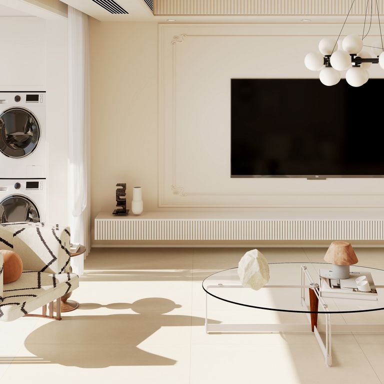 Porcelanato Cementicias/Rústicas Cemento Beige 60x120cm 1.44m2