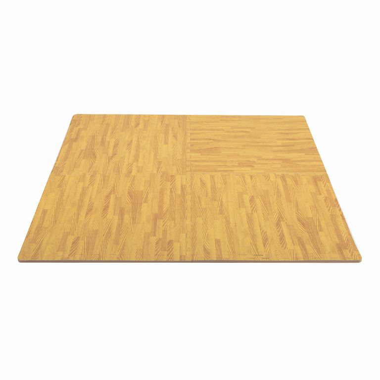 Alfombra Puzzle x4 Piezas 120x120 cm Natural