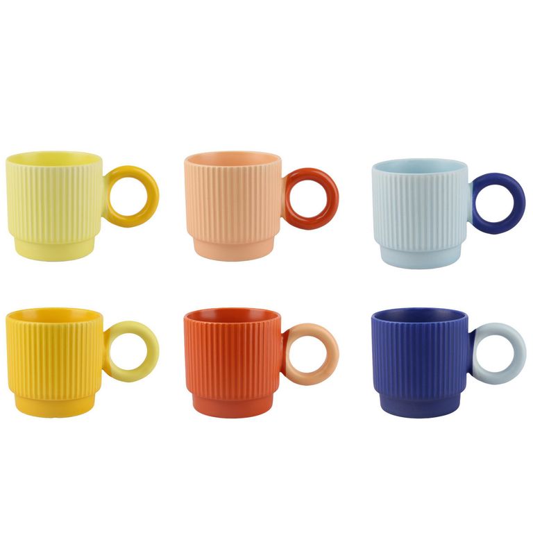 Mug de Porcelana 310 ml Multicolor