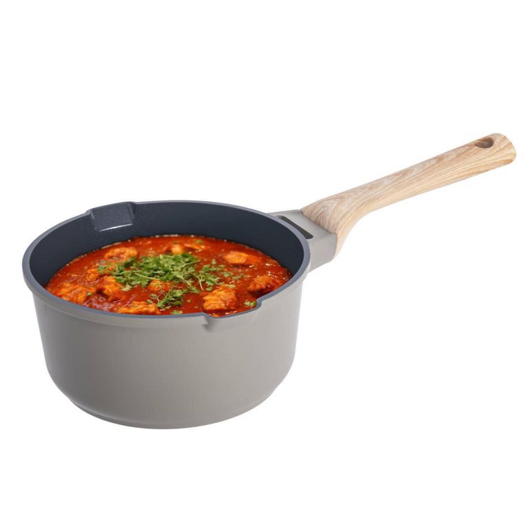 Perol 18cm Aluminio Fundido Gris