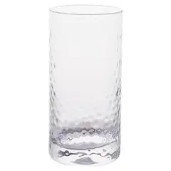 JUST HOME COLLECTION - Set x4 Vasos de Vidrio Martilla 315 ml
