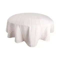 JUST HOME COLLECTION - Mantel Jacquard Redondo 180 cm Beige