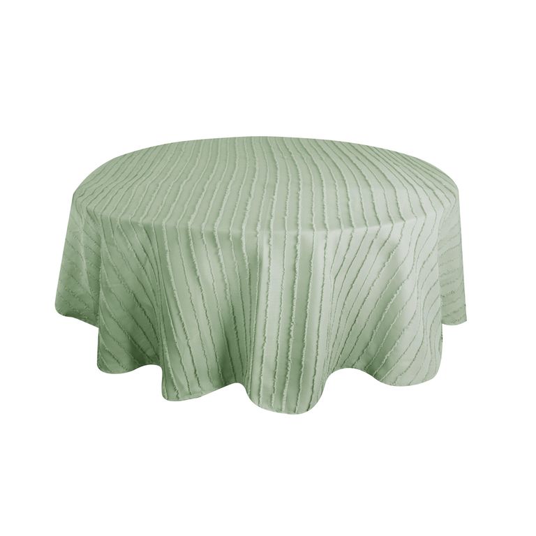 Mantel Jacquard Redondo 180 cm Verde