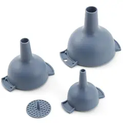 JUST HOME COLLECTION - Set x3 Embudos de Plástico