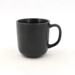 JUST HOME COLLECTION - Juego de Vajilla 30 Piezas Cerámica Nórdico Negro