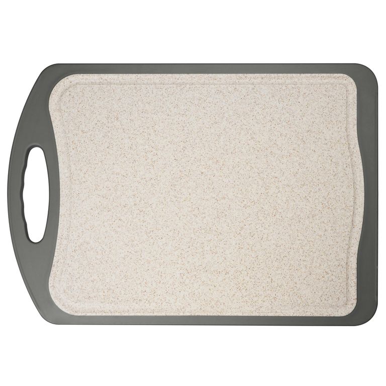 Tabla de Cortar de Bambú 39x28 cm Gris