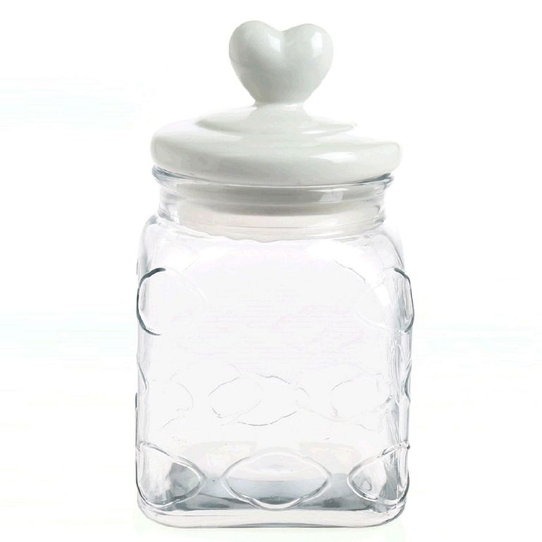Frasco de Vidrio 2400 ml con Tapa de Cerámica