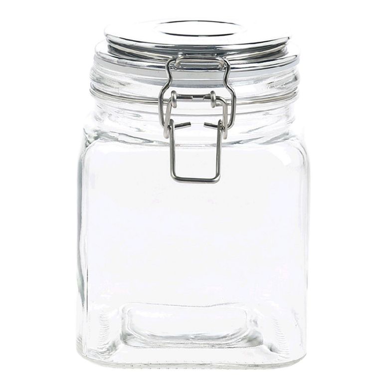 Frasco de Vidrio con Tapa Clip 900ml
