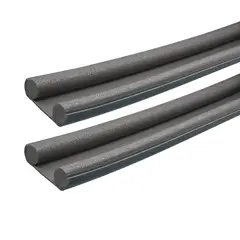 FIXSER - Pack x2 Bajo Puerta 95cm Gris