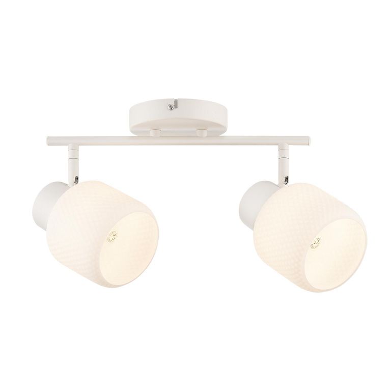 Barra Hive 2 Luces E27 Blanco