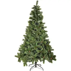 DEAR SANTA - Árbol de Navidad 180cm 488 Ramas Compacto Verde