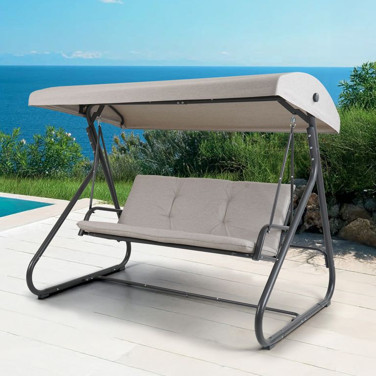 Sillón Columpio Deluxe Crudo