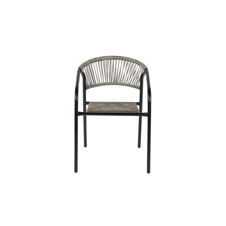 Silla para Terraza Ratan Guadalajara Gris 74x54x63 cm