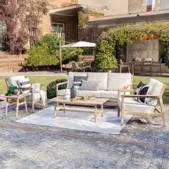 JUST HOME COLLECTION - Juego de Living de Terraza Jack 5 Personas