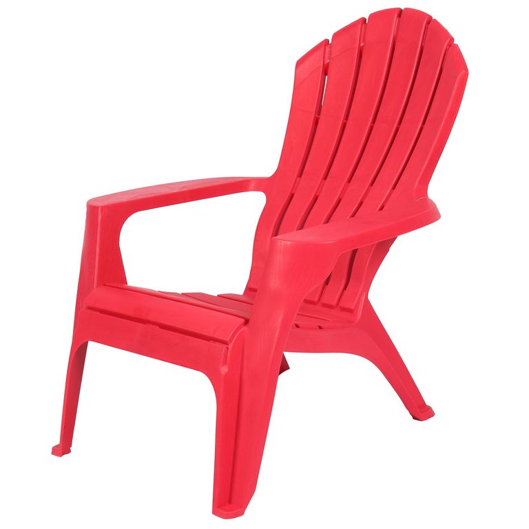 Sillón para Terraza Resina Rojo 89x76x91 cm