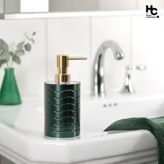 JUST HOME COLLECTION - Dispensador de Jabón Waves Verde