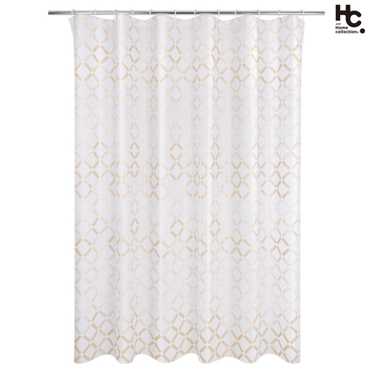 Cortina de Baño Peva Blok 178x180 Beige