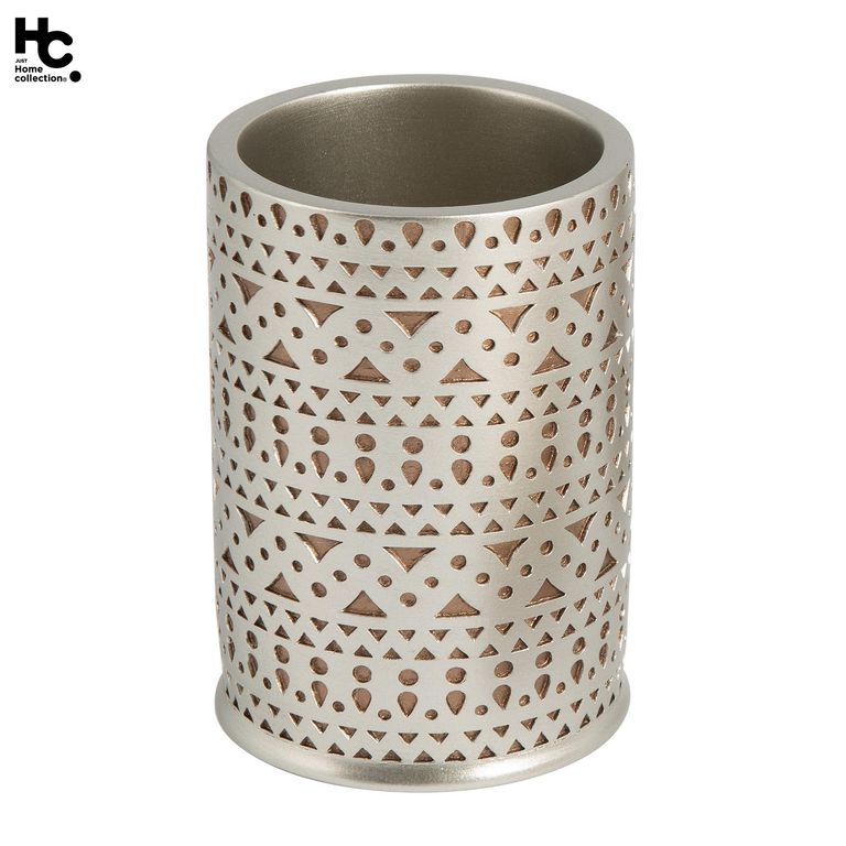 Vaso de Resina Oscar Dorado