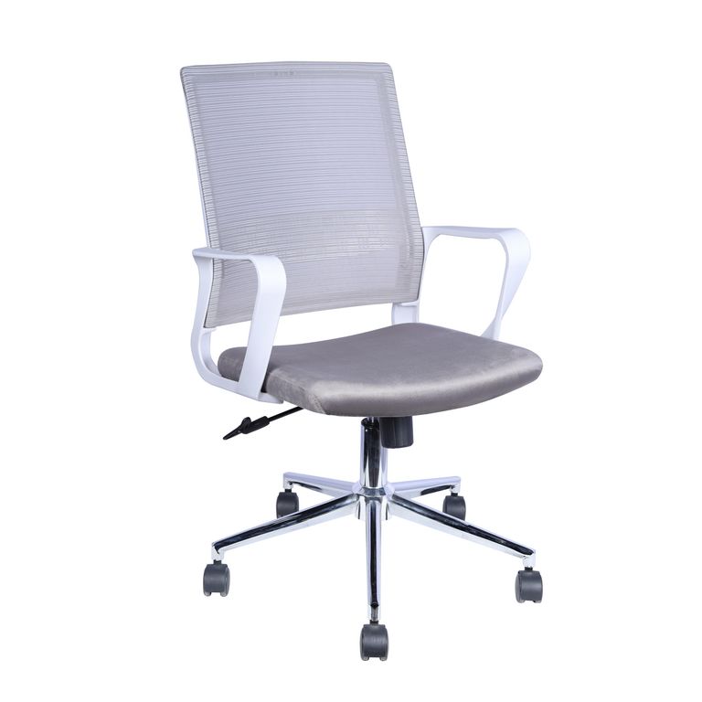 Silla para PC Malla Gris/Blanco Vera