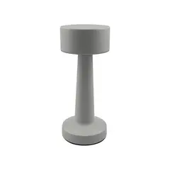 JUST HOME COLLECTION - Lámpara de Escritorio Recargable Oslo Blanco 3 W 9x21.5 cm