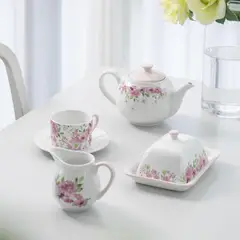 JUST HOME COLLECTION - Set Vajilla 13 Piezas Porcelana