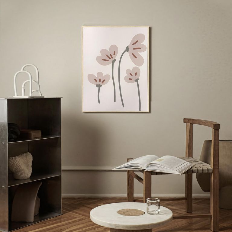Cuadro Decorativo Flor 30x40 cm 4