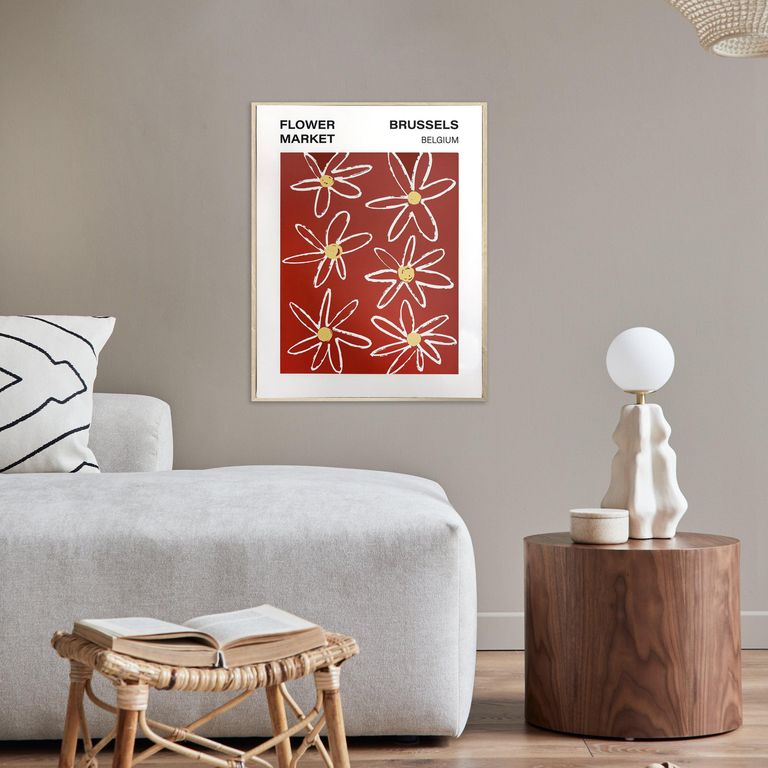 Cuadro Decorativo Flor 30x40 cm 1