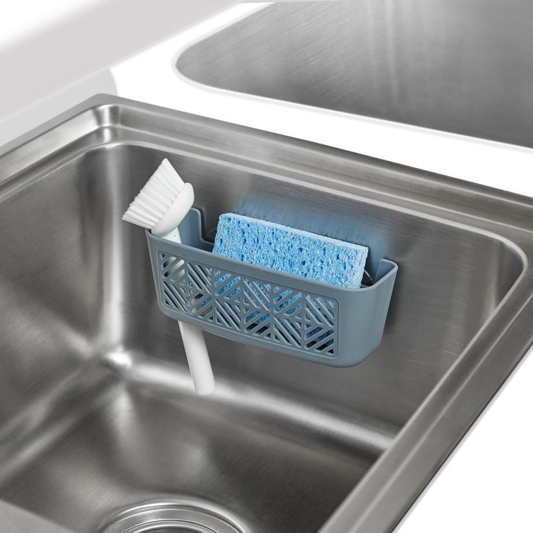 Organizador Para Fregadero Modelo Trellis Azul