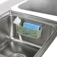 UMBRA - Organizador Para Fregadero Modelo Poppy Verde
