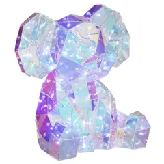 DEAR SANTA - Elefante LED Tornasol 20 cm