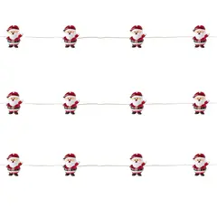 DEAR SANTA - Santa Decorativo 20 Luces a Batería