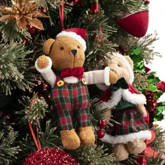 DEAR SANTA - Oso Niño Textil Navidad