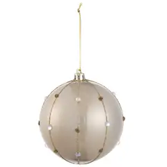 DEAR SANTA - Esfera Navidad Perlas 10cm