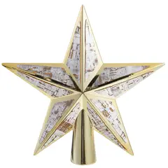 DEAR SANTA - Tope de Árbol Navidad Estrella 20cm