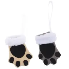 DEAR SANTA - Set 2 Adorno Navidad Huella 9cm