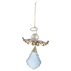 DEAR SANTA - Adorno Ángel Navidad Azul 12cm