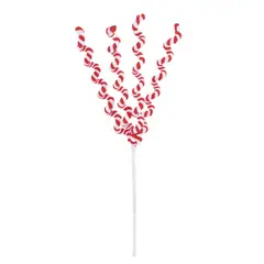 DEAR SANTA - Pick Caramelo Espiral 50 cm Pet Glam