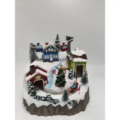 DEAR SANTA - Villa Trineo Teleférico 23 cm