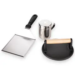 MR BEEF - Juego de Accesorios para Hamburguesas 3 Piezas