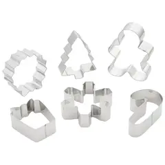 DEAR SANTA - Set de 6 Piezas para Hornear Galletas Navideñas