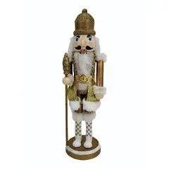 DEAR SANTA - Cascanueces 28 cm Dorado