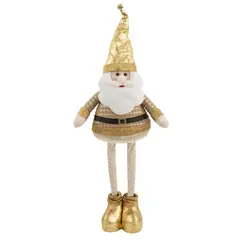 DEAR SANTA - Santa Extensible Dorado 90cm