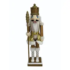 DEAR SANTA - Cascanueces 40 cm Dorado