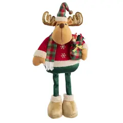 DEAR SANTA - Reno de Pie Rojo 63cm