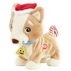 DEAR SANTA - Perro Animado con Gorro Rojo