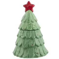 DEAR SANTA - Recipiente Árbol 27 cm Verde