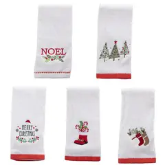 DEAR SANTA - Toalla de Baño Navideña 28 x 46 cm Surtida